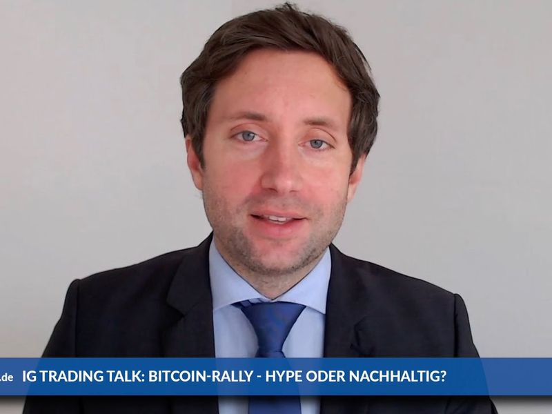 Timo Emden im IG Trading Talk: Bitcoin - Hype oder ernstzunehmende Anlageklasse? - Foto: inside-wirtschaft.de