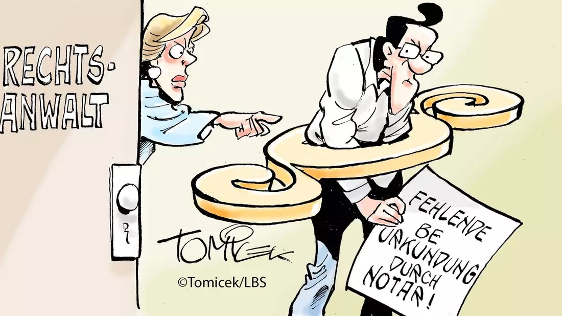 Der wichtigste Moment / Rechtliche Streitfälle rund um die Arbeit von Notaren - Bild: presseportal.de