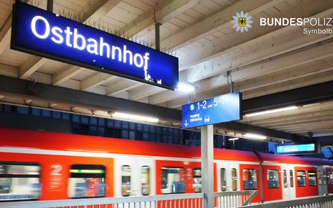 Bundespolizeidirektion München: Attacke mit Pfefferspray / Augen- und Atemwegsreizungen bei Betroffenen - Foto: presseportal.de