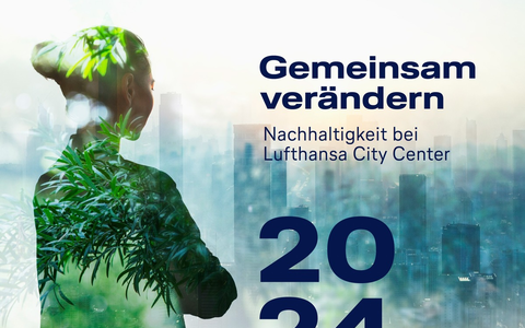 Lufthansa City Center macht Engagement zu Nachhaltigkeit transparent / LCC veröfffentlicht als erste Vertriebsorganisation einen Überblick, wie Kundinnen und Kunden nachhaltiger verreisen können - Foto: presseportal.de