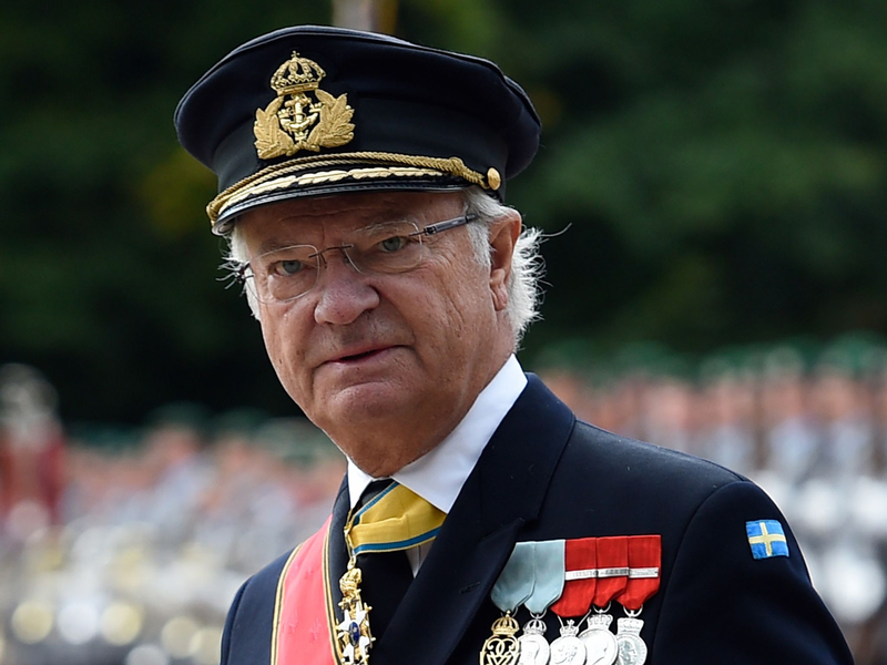 Der schwedische König Carl XVI. Gustaf äußert sich zur Nato-Mitgliedschaft seines Landes. - Foto: Rainer Jensen/dpa