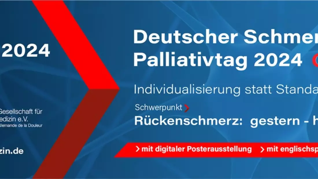 Deutscher Schmerz- und Palliativtag 2024: Ärztliche Selbstverwaltung aufgefordert, schmerzmedizinische Versorgung zu sichern - Bild: presseportal.de