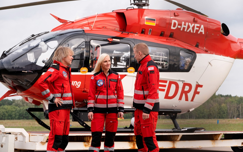 DRF Luftrettung zum Tag der Luftretter / Verbesserte Patientenversorgung steigert Genesungs- und Überlebenschancen - Foto: presseportal.de