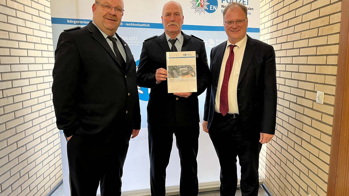 POL-EN: Ennepe-Ruhr-Kreis - Pressekonferenz zur Verkehrsunfallstatistik 2023 - Foto: presseportal.de