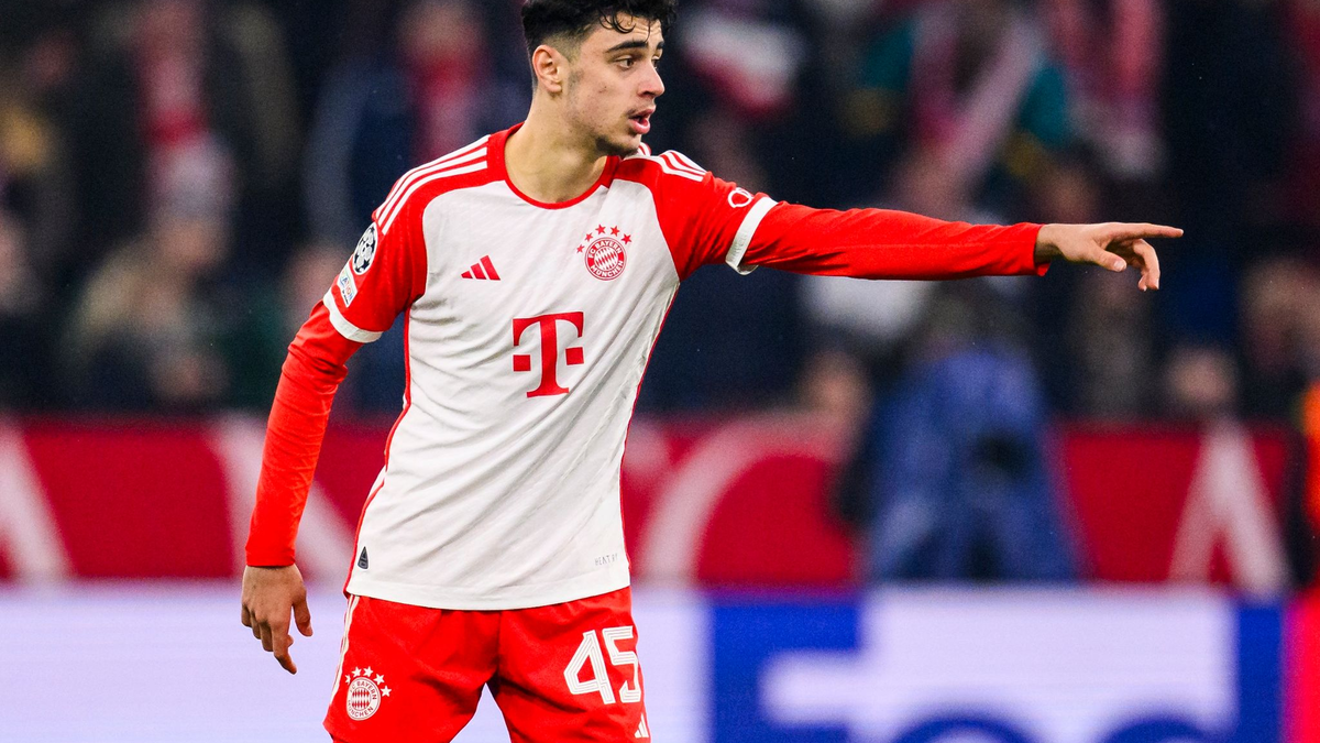 Bayerns Aleksandar Pavlovic steht im vorläufigen EM-Kader der DFB-Elf. - Foto: Tom Weller/dpa