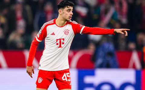 Muss sein Debüt in der deutschen Fußball-Nationalmannschaft verschieben: Aleksandar Pavlovic. - Foto: Tom Weller/dpa