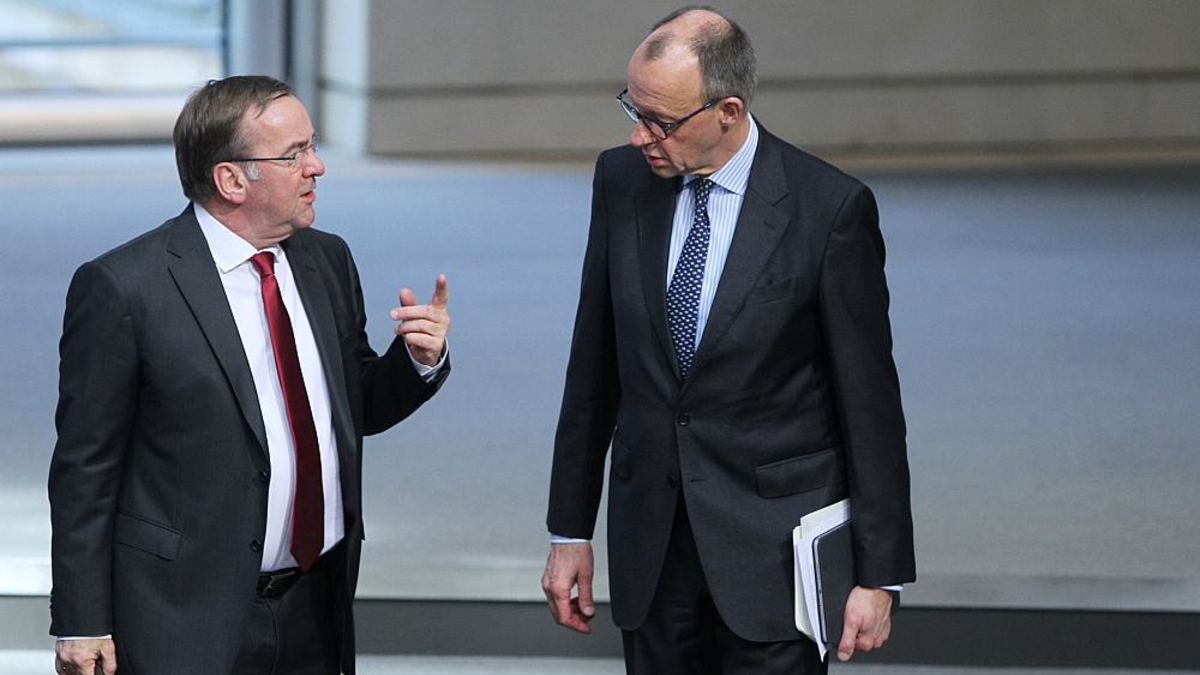 Boris Pistorius (SPD) und Friedrich Merz (CDU) im März 2024 - Foto: über dts Nachrichtenagentur