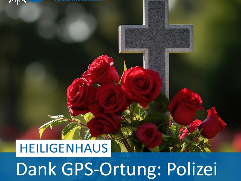 POL-ME: Grab-Blumen von Friedhof entwendet: Polizei klärt Fall Dank GPS-Ortung - Heiligenhaus - 2403078 - Foto: presseportal.de