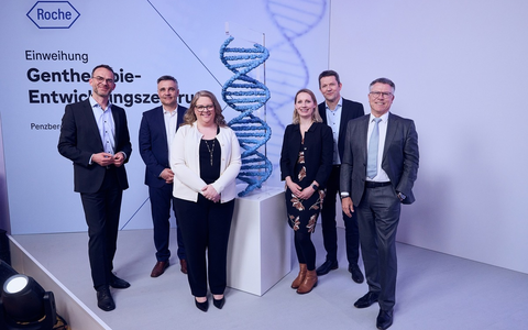 Roche eröffnet Entwicklungszentrum für Gentherapie in Penzberg: Eine Schlüsseltechnologie für die Zukunft des Standorts Deutschland - Foto: presseportal.de