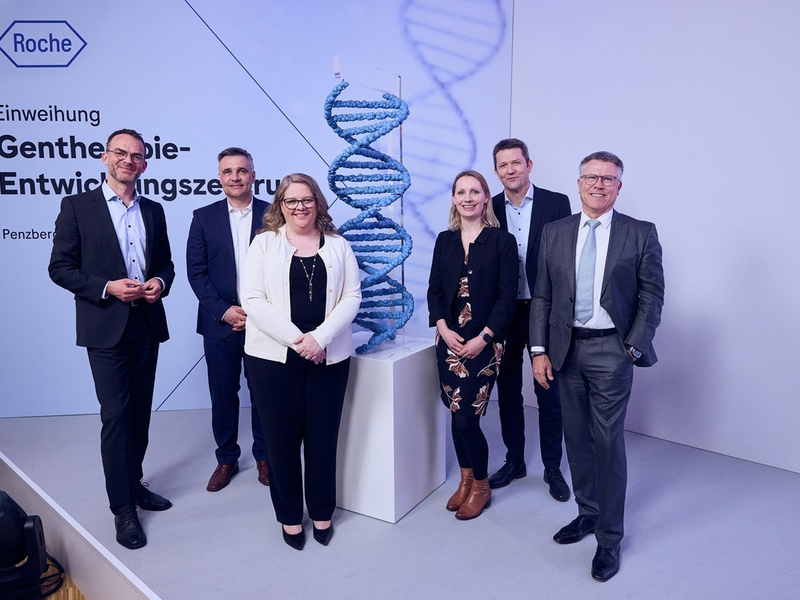 Roche eröffnet Entwicklungszentrum für Gentherapie in Penzberg: Eine Schlüsseltechnologie für die Zukunft des Standorts Deutschland - Foto: presseportal.de