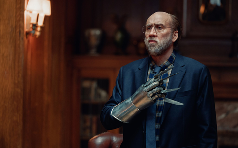 Nicolas Cage spielt in «Dream Scenario» einen Familienvater, der über Nacht berühmt wird. - Foto: ---/DCM Film/dpa