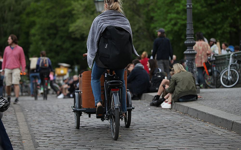 Frau mit Lastenfahrrad in Berlin (Archiv) - Foto: über dts Nachrichtenagentur