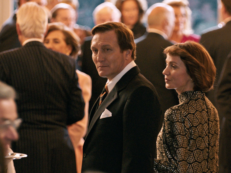 Oliver Masucci als Alfred Herrhausen in der Politthriller-Serie «Herrhausen - Der Herr des Geldes». - Foto: Florian Emmerich/Sperl Film/swr/hr/rbb/ARD Degeto/dpa