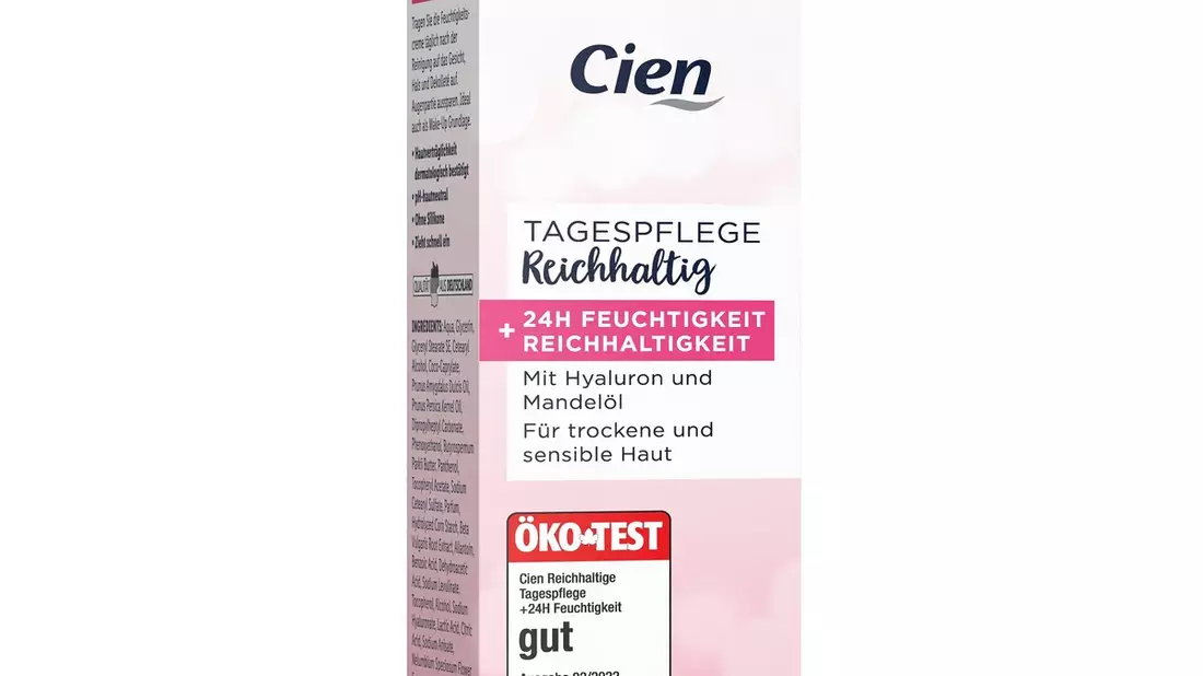 Budget Beauty: Cien Tagescreme punktet bei Stiftung Warentest - Bild: presseportal.de