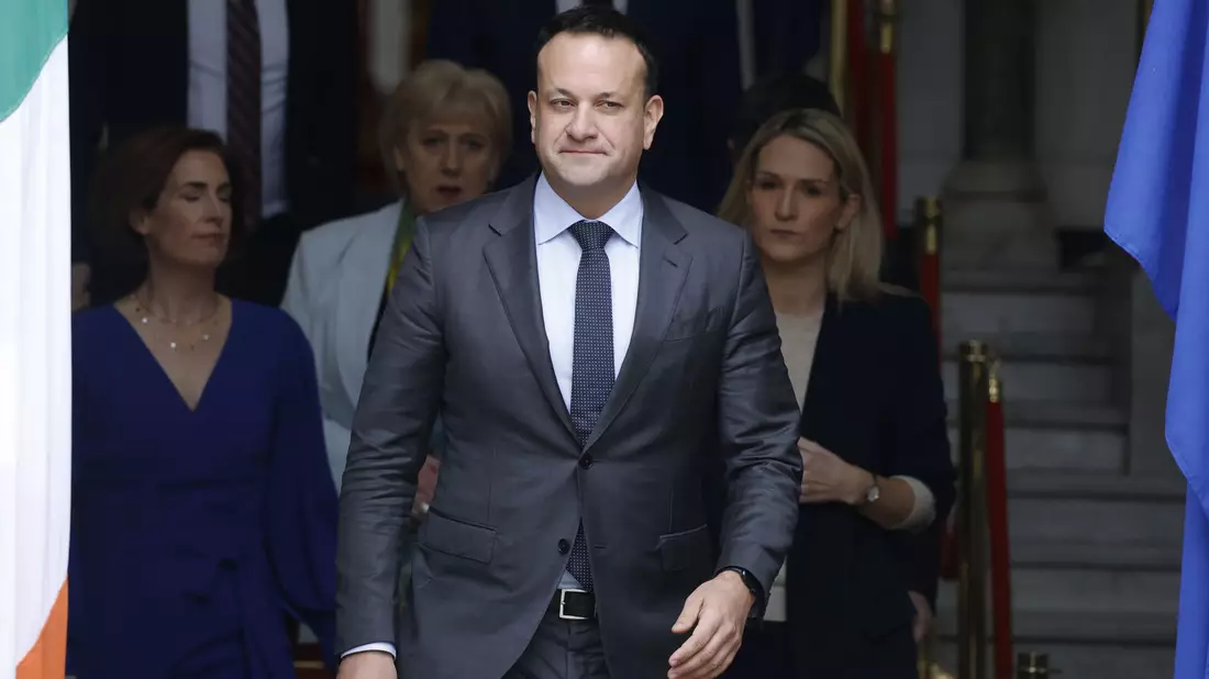 Der irische Regierungschef Leo Varadkar gibt sein Amt als Ministerpräsident ab. - Bild: Nick Bradshaw/PA Wire/dpa