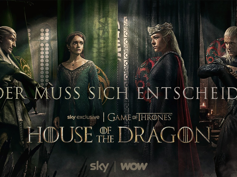 Character-Key-Arts von House of the Dragon, Staffel zwei veröffentlicht - Foto: presseportal.de