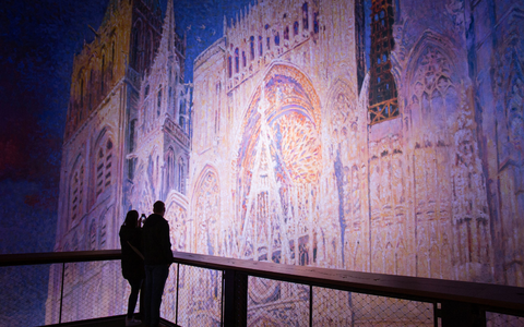 Kathedrale von Monet - Panometer Leipzig - Foto: Elli Flint über pressetext.de