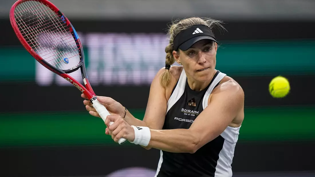 Angelique Kerber unterlag Sloane Stephens in Miami glatt in zwei Sätzen. - Bild: Mark J. Terrill/AP/dpa/Archivbild