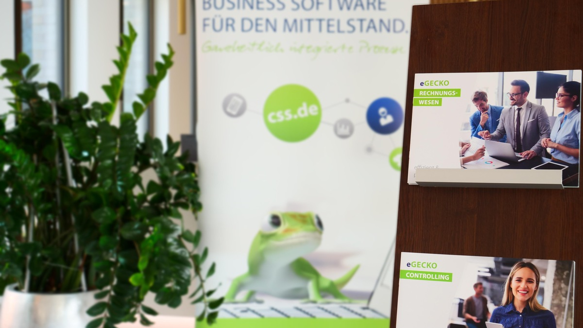 CSS zeigt eGECKO auf der ReWeCo 2024 / Innovative Lösungen für ein digitales Finanzwesen und Corporate Performance Management - Foto: presseportal.de