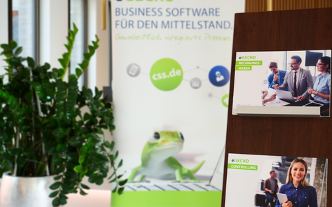 CSS zeigt eGECKO auf der ReWeCo 2024 / Innovative Lösungen für ein digitales Finanzwesen und Corporate Performance Management - Foto: presseportal.de CSS zeigt eGECKO auf der ReWeCo 2024 / Innovative Lösungen für ein digitales Finanzwesen und Corporate Performance Management - Foto: presseportal.de