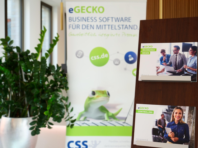 CSS zeigt eGECKO auf der ReWeCo 2024 / Innovative Lösungen für ein digitales Finanzwesen und Corporate Performance Management - Foto: presseportal.de