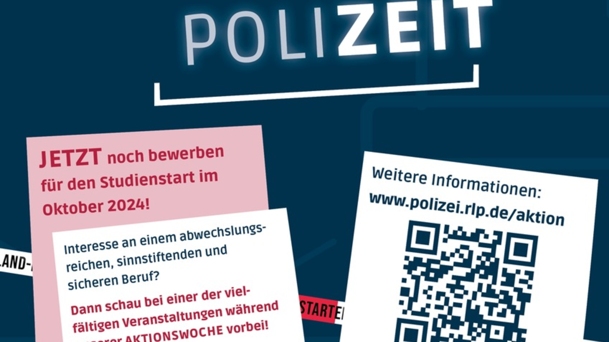 POL-PPRP: Landesweite Aktionswoche der Polizei Rheinland-Pfalz 