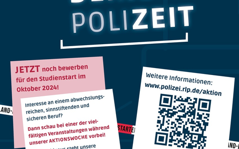 POL-PPRP: Landesweite Aktionswoche der Polizei Rheinland-Pfalz Deine PoliZEIT - Foto: presseportal.de