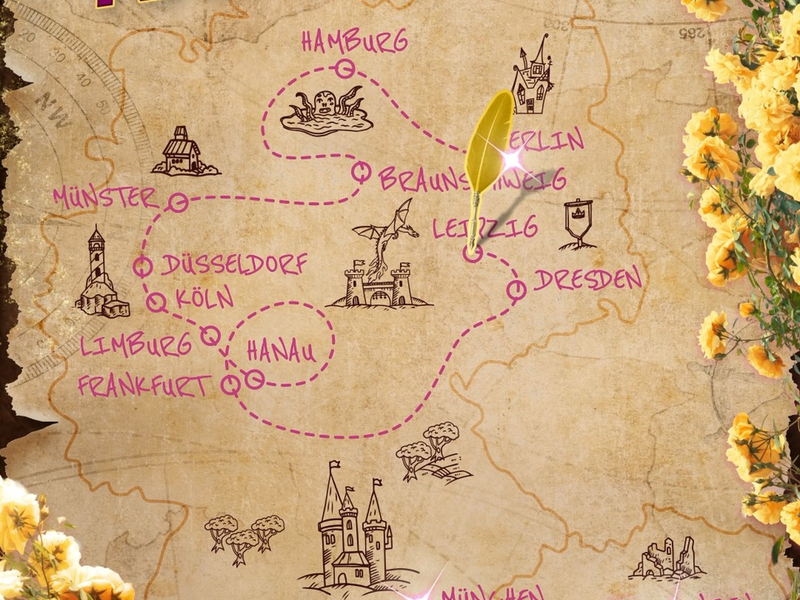 CHANTAL IM MÄRCHENLAND: Erlebe Jella Haase, Gizem Emre, Max von der Groeben und Mido Kotaini live auf Kinotour! - Foto: presseportal.de