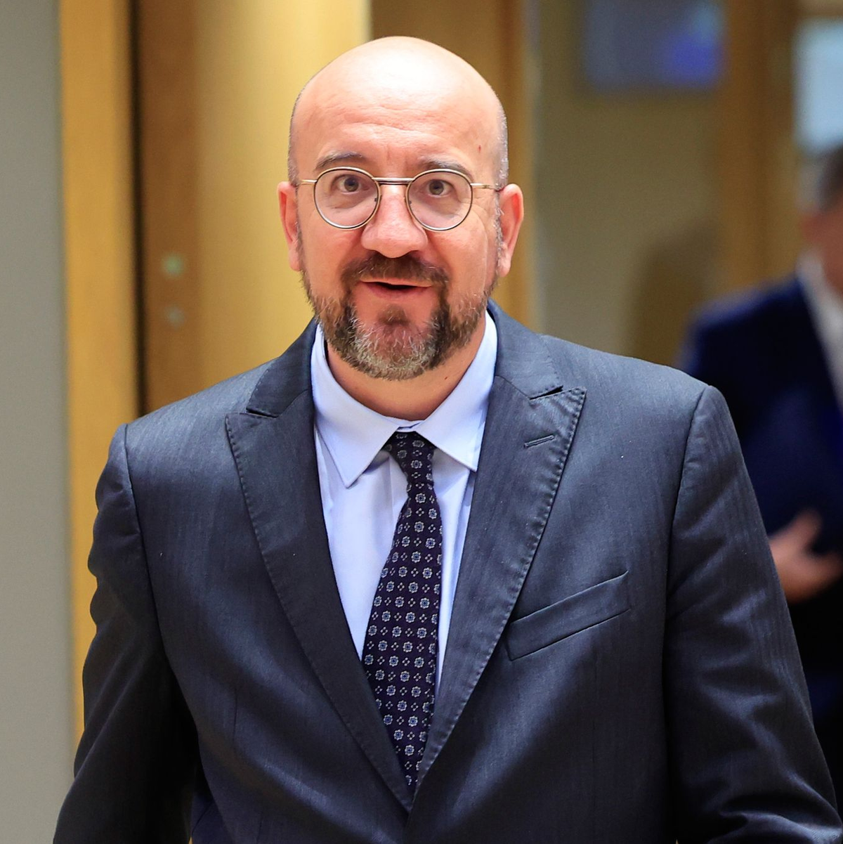 EU-Ratspräsident Charles Michel beim EU-Gipfel in Brüssel. - Foto: Geert Vanden Wijngaert/AP