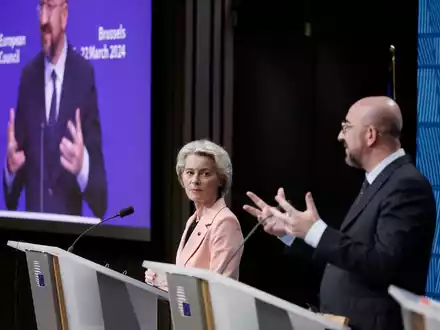 Kanzler Friedrich Merz (CDU) und seine EU-Kollegen kommen morgen zu einem digitalen EU-Gipfel zusammen. (Archivbild) - Foto: Omar Havana/AP/dpa