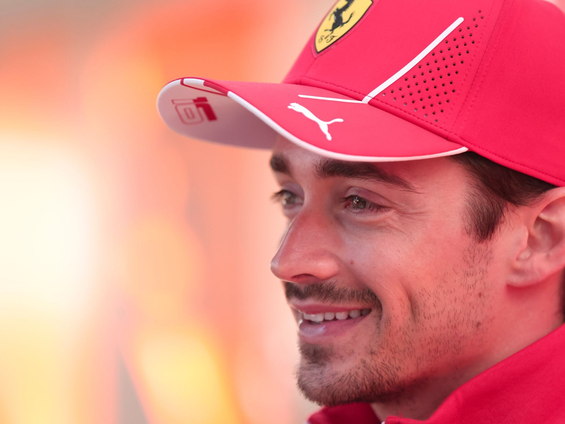 Fuhr in Melbourne im Training die schnellste Zeit: Ferrari-Pilot Charles Leclerc. - Foto: George Hitchens/SOPA Images via ZUMA Press Wire/dpa