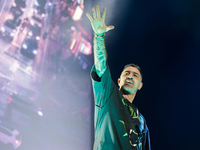 Das erste Mal seit acht Jahren performt Rapper Bushido seine Musik. - Foto: Hannes P Albert/dpa