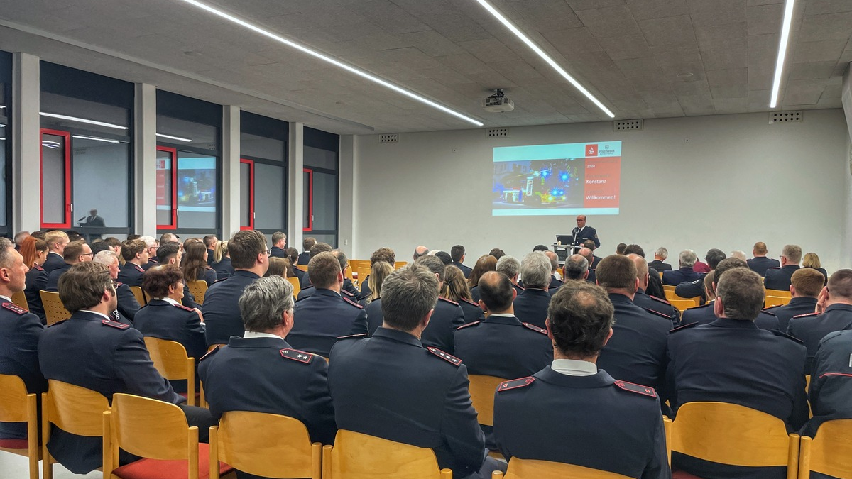 FW Konstanz: Hauptversammlung der Feuerwehr Konstanz - Foto: presseportal.de