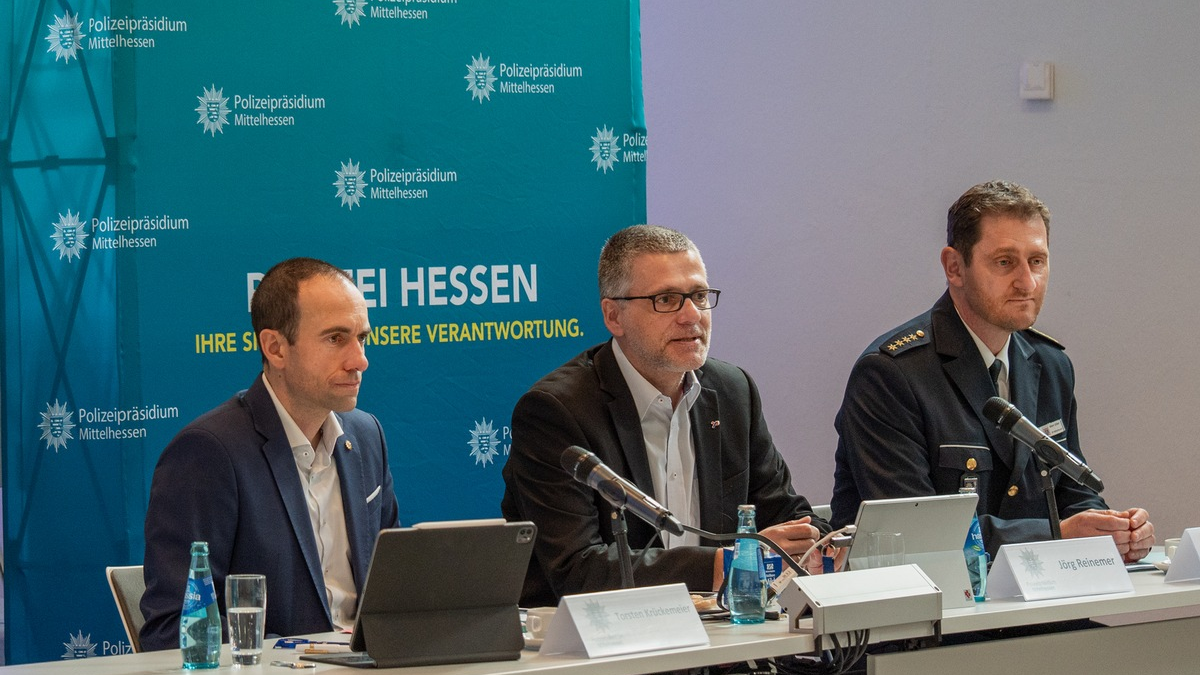 POL-GI: Polizeiliche Kriminalstatistik für Mittelhessen vorgestellt+++Mehr Gewalt gegen Einsatzkräfte+++Deutliche Zunahme von Straftaten im öffentlichen raum+++Schwerpunkt 