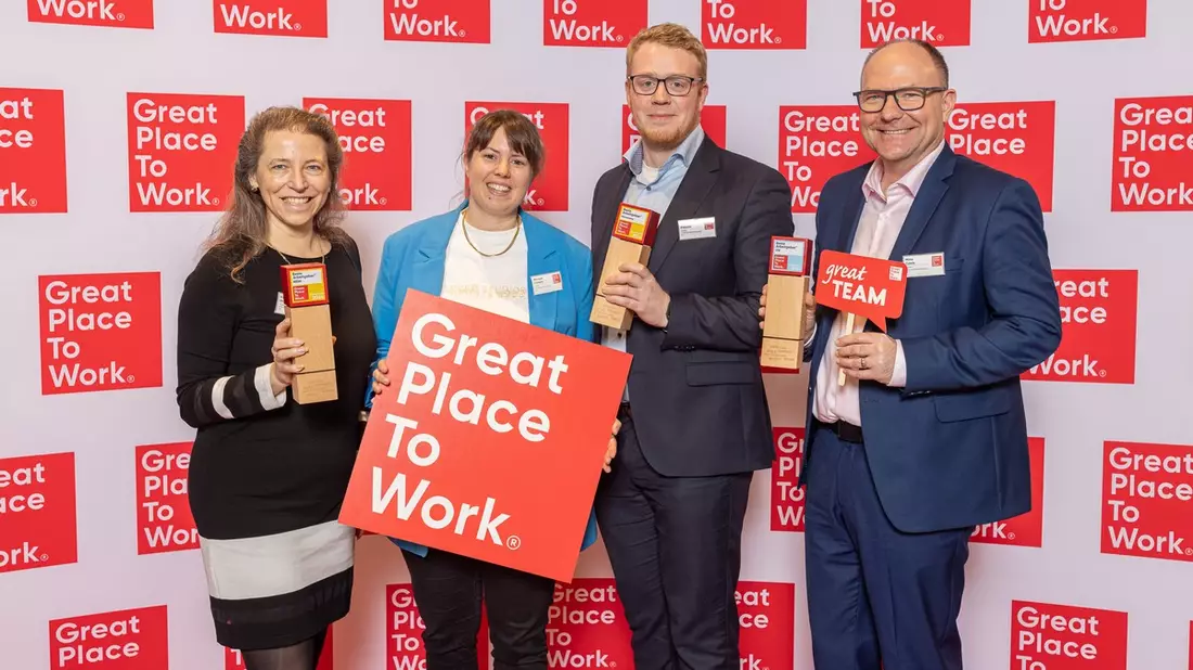 Platz sechs in Deutschland: Die viadee IT-Unternehmensberatung AG in den Top Ten der besten Arbeitgeber in ganz Deutschland - Bild: presseportal.de