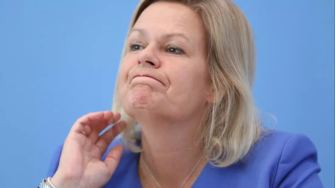 Nancy Faeser (Archiv) - Bild: über dts Nachrichtenagentur