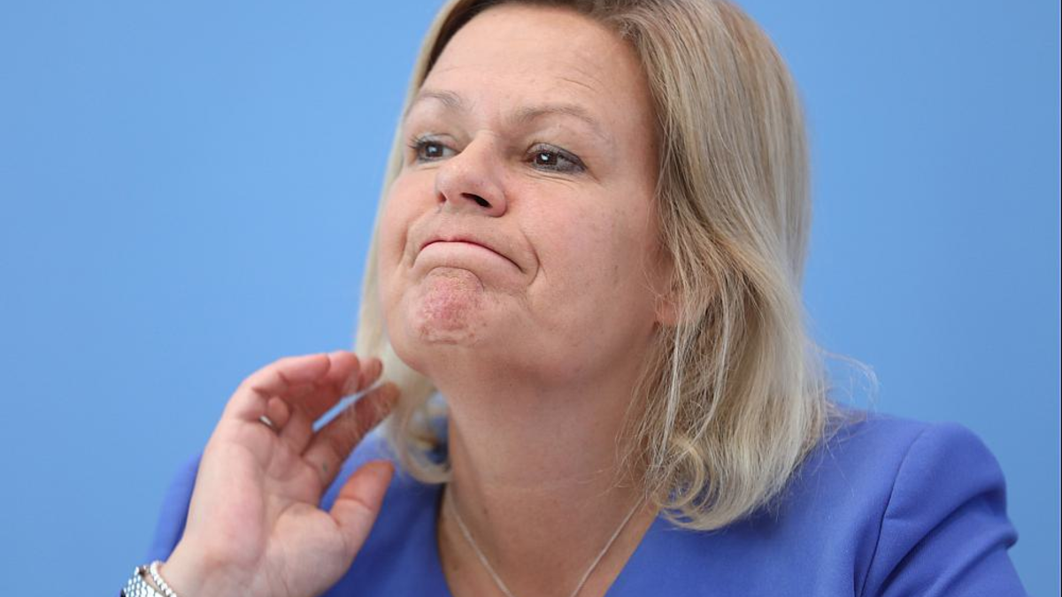 Nancy Faeser (Archiv) - Foto: über dts Nachrichtenagentur