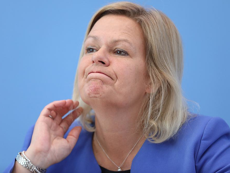 Nancy Faeser (Archiv) - Foto: über dts Nachrichtenagentur