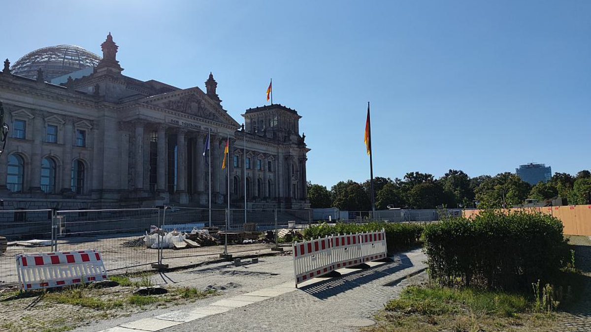 Baustelle vor Deutschem Bundestag (Archiv) - Foto: über dts Nachrichtenagentur