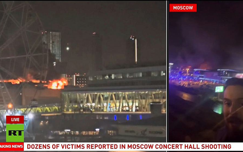 So berichtet das Russische Staatsfernsehen über den Anschlag - Foto: über dts Nachrichtenagentur