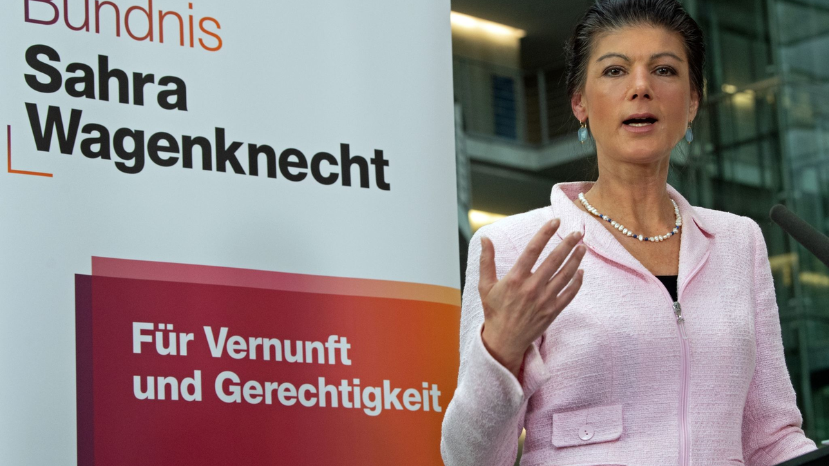 Sahra Wagenknechts Partei will bei der Kommunalwahl im Saarland in einzelnen Kommunen antreten. - Foto: Jonathan Penschek/dpa