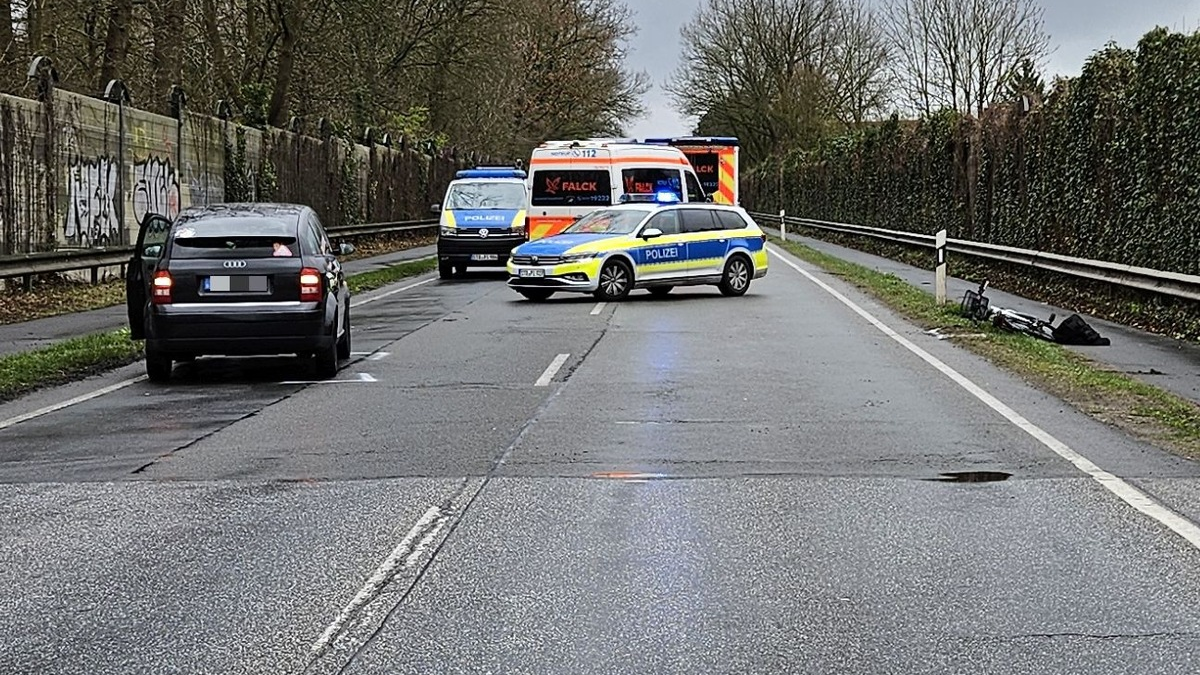 POL-STD: 15-jährige Radfahrerin bei Unfall in Buxtehude schwer verletzt - Foto: presseportal.de
