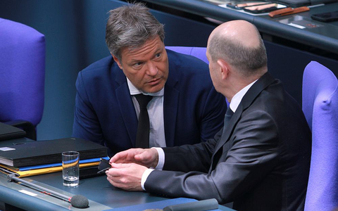 Robert Habeck und Olaf Scholz am 20.03.2024 - Foto: über dts Nachrichtenagentur