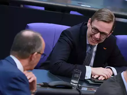 Friedrich Merz und Philipp Amthor (Archiv) - Foto: über dts Nachrichtenagentur