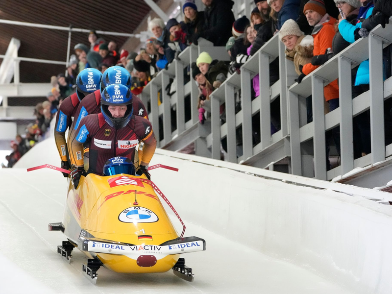 Viererbob-Pilot Francesco Friedrich gewann in Lake Placid. - Foto: Seth Wenig/AP