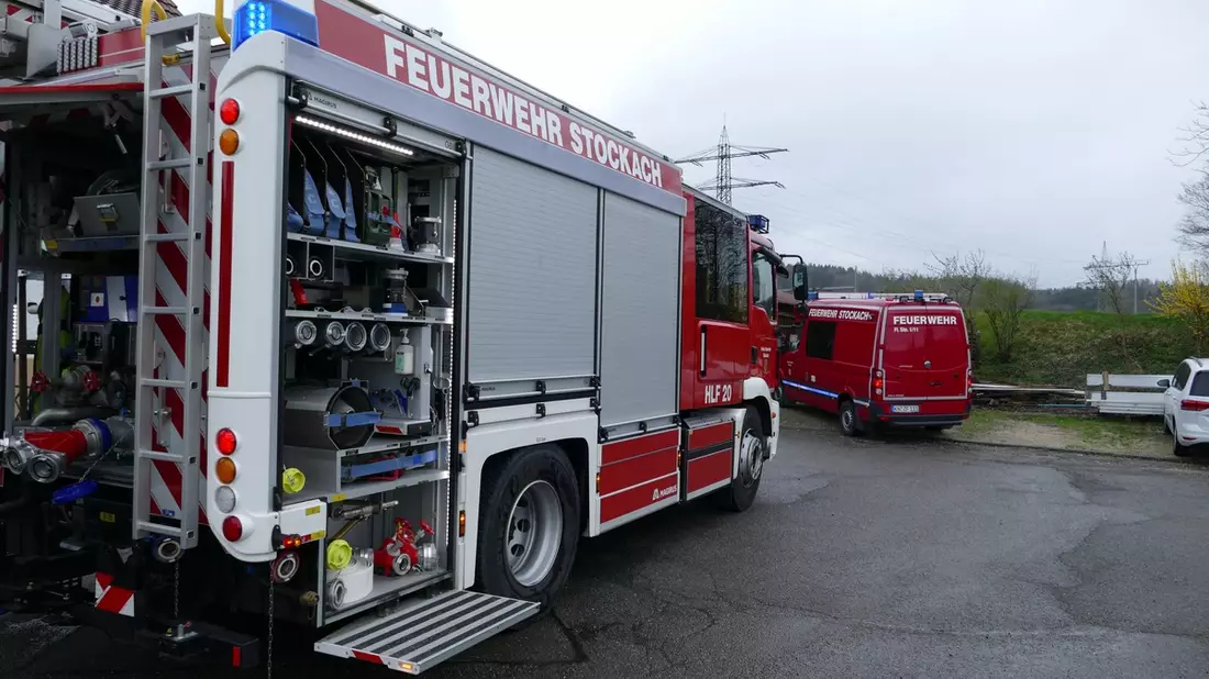 FW Stockach: Kaminbrand bei einem Einfamilienhaus. - Bild: presseportal.de