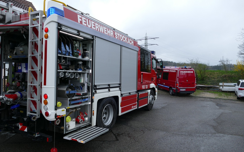 FW Stockach: Kaminbrand bei einem Einfamilienhaus. - Foto: presseportal.de