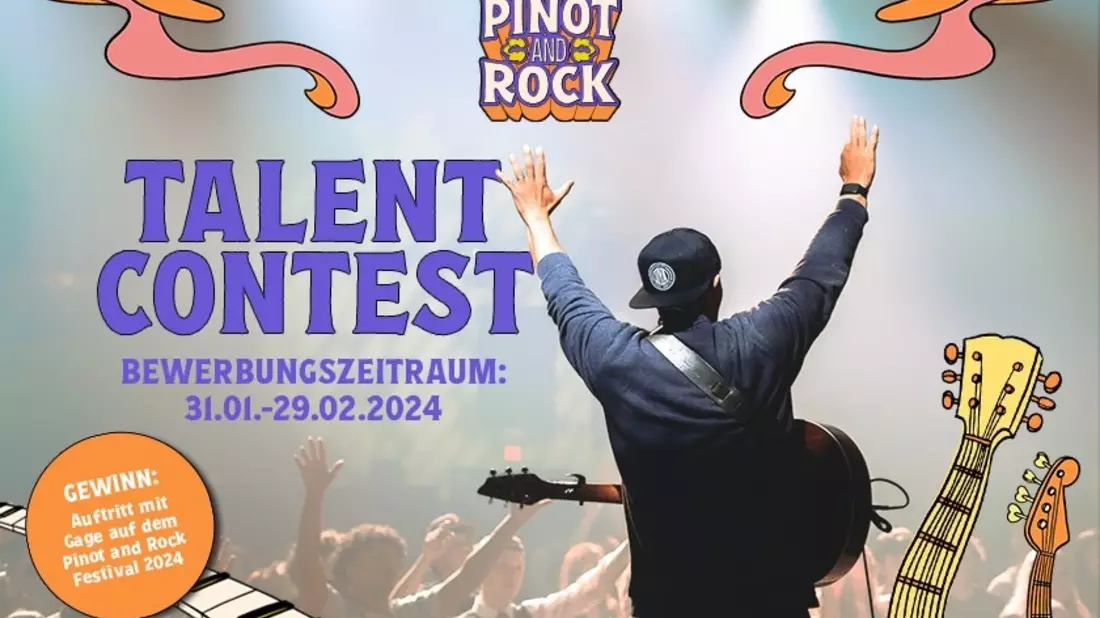 Talent Contest: 15 Bands kommen dem Traum, beim Pinot and Rock Festival auf der Bühne zu stehen, einen Schritt näher - Bild: presseportal.de