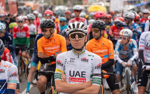 Dominierte die Katalonien-Rundfahrt: Tadej Pogacar. - Foto: Eric Renom/LaPresse via ZUMA Press/dpa