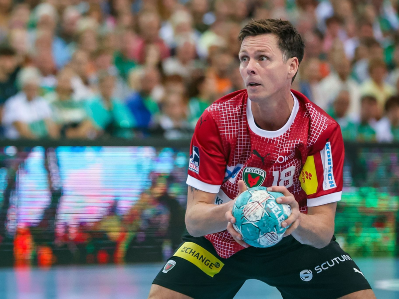 Hans Lindberg war mit zehn Toren Berlins bester Werfer beim Heimsieg. - Foto: Jan Woitas/dpa